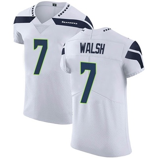 Elite Blair Walsh Men's Seattle Seahawks Vapor Untouchable Jersey - White