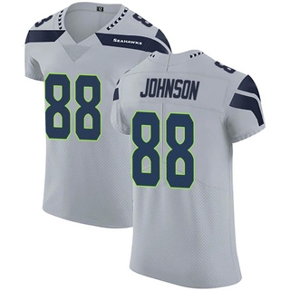 Elite Cade Johnson Men's Seattle Seahawks Alternate Vapor Untouchable Jersey - Gray