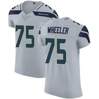 Elite Chad Wheeler Men's Seattle Seahawks Alternate Vapor Untouchable Jersey - Gray