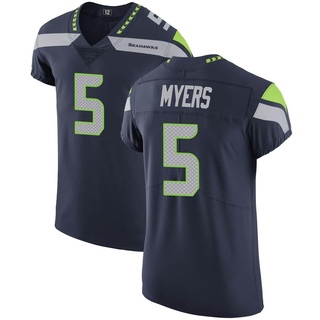 Elite Jason Myers Men's Seattle Seahawks Team Color Vapor Untouchable Jersey - Navy
