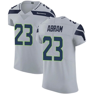 Elite Johnathan Abram Men's Seattle Seahawks Alternate Vapor Untouchable Jersey - Gray