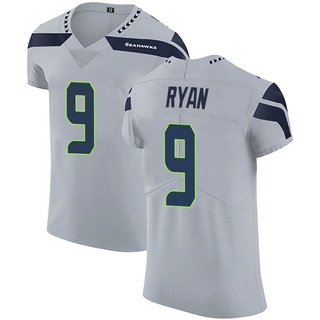 Elite Jon Ryan Men's Seattle Seahawks Alternate Vapor Untouchable Jersey - Gray