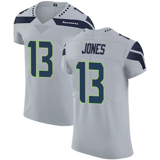 Elite Josh Jones Men's Seattle Seahawks Alternate Vapor Untouchable Jersey - Gray