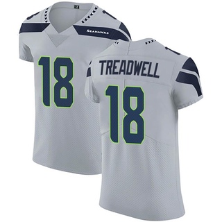 Elite Laquon Treadwell Men's Seattle Seahawks Alternate Vapor Untouchable Jersey - Gray