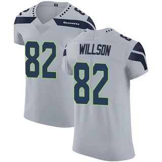 Elite Luke Willson Men's Seattle Seahawks Alternate Vapor Untouchable Jersey - Gray
