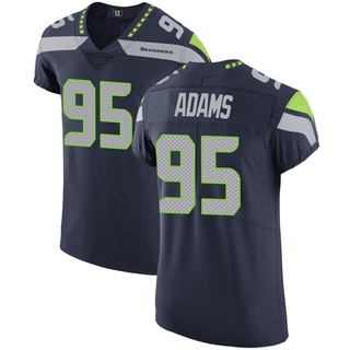 Elite Myles Adams Men's Seattle Seahawks Team Color Vapor Untouchable Jersey - Navy