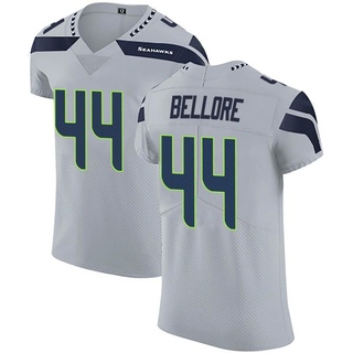 Elite Nick Bellore Men's Seattle Seahawks Alternate Vapor Untouchable Jersey - Gray