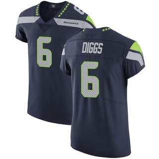 Elite Quandre Diggs Men's Seattle Seahawks Team Color Vapor Untouchable Jersey - Navy