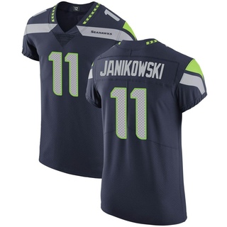 Elite Sebastian Janikowski Men's Seattle Seahawks Team Color Vapor Untouchable Jersey - Navy