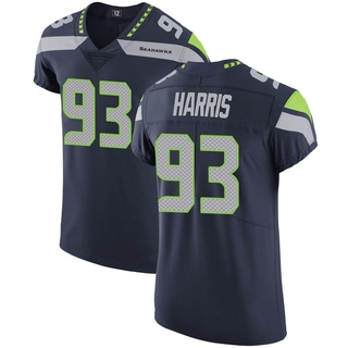 Elite Shelby Harris Men's Seattle Seahawks Team Color Vapor Untouchable Jersey - Navy