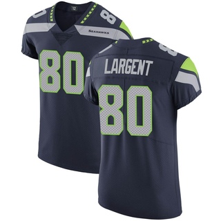 Elite Steve Largent Men's Seattle Seahawks Team Color Vapor Untouchable Jersey - Navy