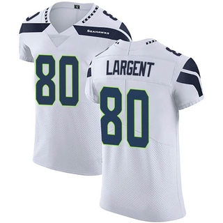Elite Steve Largent Men's Seattle Seahawks Vapor Untouchable Jersey - White