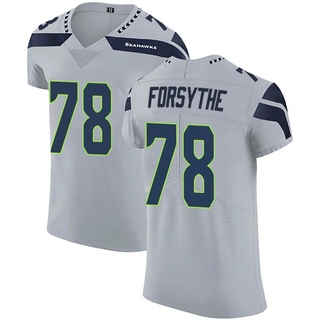 Elite Stone Forsythe Men's Seattle Seahawks Alternate Vapor Untouchable Jersey - Gray