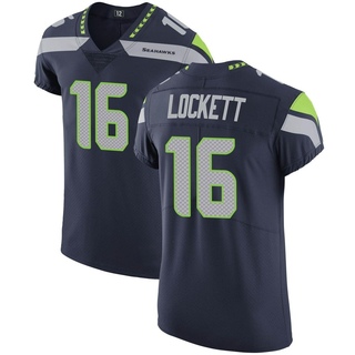 Elite Tyler Lockett Men's Seattle Seahawks Team Color Vapor Untouchable Jersey - Navy