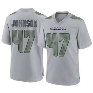 Game Alexander Johnson Youth Seattle Seahawks Atmosphere Fashion Jersey - Gray