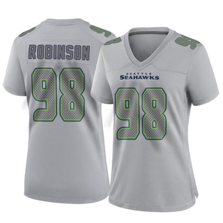 Game Alton Robinson Women's Seattle Seahawks Atmosphere Fashion Jersey - Gray