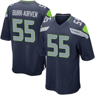 Game Ben Burr-Kirven Men's Seattle Seahawks Team Color Jersey - Navy