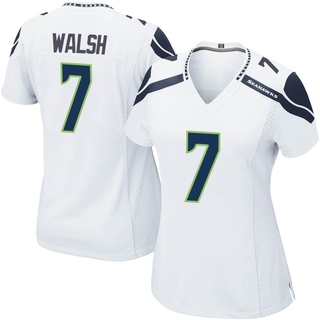 Game Blair Walsh Women's Seattle Seahawks Jersey - White