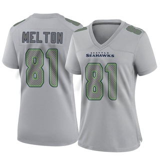 Game Bo Melton Women's Seattle Seahawks Atmosphere Fashion Jersey - Gray