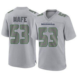 Game Boye Mafe Men's Seattle Seahawks Atmosphere Fashion Jersey - Gray