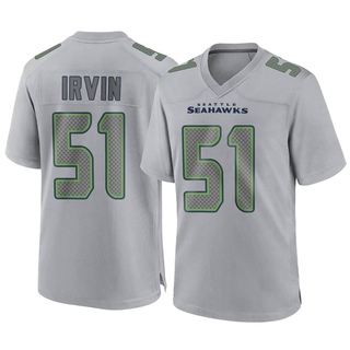Game Bruce Irvin Youth Seattle Seahawks Atmosphere Fashion Jersey - Gray