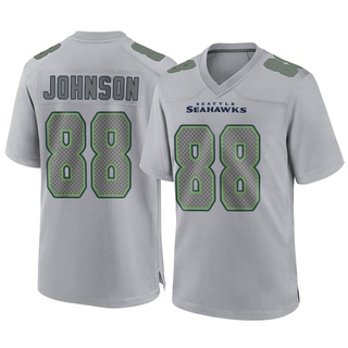 Game Cade Johnson Men's Seattle Seahawks Atmosphere Fashion Jersey - Gray