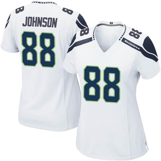Game Cade Johnson Women's Seattle Seahawks Jersey - White
