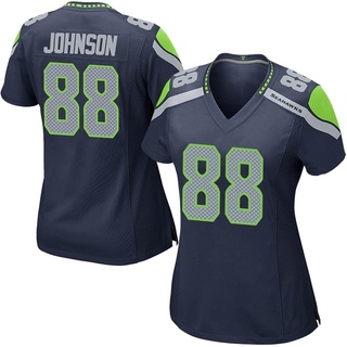 Game Cade Johnson Women's Seattle Seahawks Team Color Jersey - Navy