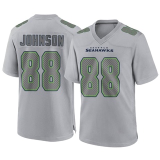 Game Cade Johnson Youth Seattle Seahawks Atmosphere Fashion Jersey - Gray