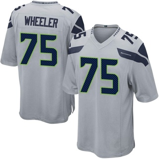 Game Chad Wheeler Men's Seattle Seahawks Alternate Jersey - Gray