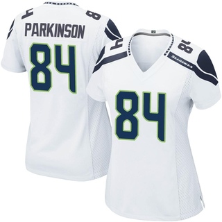 Game Colby Parkinson Women's Seattle Seahawks Jersey - White