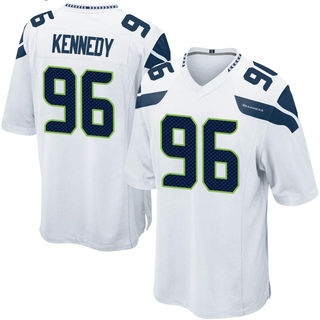 Game Cortez Kennedy Youth Seattle Seahawks Jersey - White