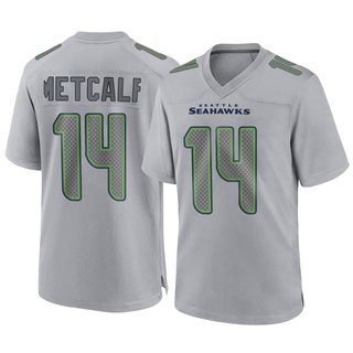 Game DK Metcalf Men's Seattle Seahawks Atmosphere Fashion Jersey - Gray