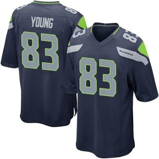 Game Dareke Young Men's Seattle Seahawks Team Color Jersey - Navy