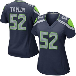 Game Darrell Taylor Women's Seattle Seahawks Team Color Jersey - Navy