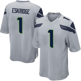 Game Dee Eskridge Men's Seattle Seahawks Alternate Jersey - Gray
