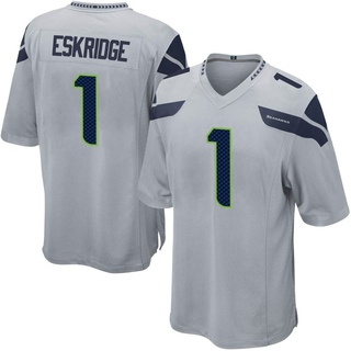 Game Dee Eskridge Youth Seattle Seahawks Alternate Jersey - Gray