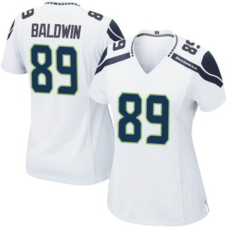 Game Doug Baldwin Women's Seattle Seahawks Jersey - White