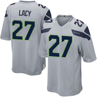 Game Eddie Lacy Youth Seattle Seahawks Alternate Jersey - Gray