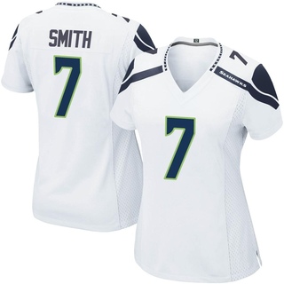 Game Geno Smith Women's Seattle Seahawks Jersey - White