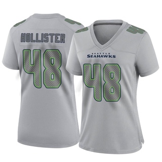 Game Jacob Hollister Women's Seattle Seahawks Atmosphere Fashion Jersey - Gray