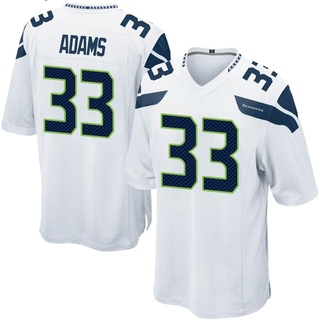 Game Jamal Adams Men's Seattle Seahawks Jersey - White