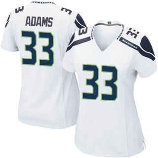 Game Jamal Adams Women's Seattle Seahawks Jersey - White
