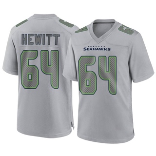 Game Jarrod Hewitt Youth Seattle Seahawks Atmosphere Fashion Jersey - Gray