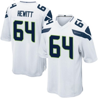 Game Jarrod Hewitt Youth Seattle Seahawks Jersey - White