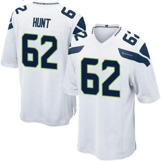 Game Joey Hunt Men's Seattle Seahawks Jersey - White