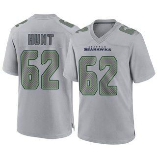 Game Joey Hunt Youth Seattle Seahawks Atmosphere Fashion Jersey - Gray