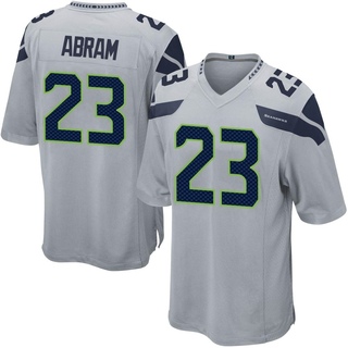 Game Johnathan Abram Youth Seattle Seahawks Alternate Jersey - Gray