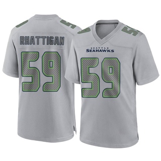 Game Jon Rhattigan Men's Seattle Seahawks Atmosphere Fashion Jersey - Gray