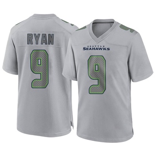 Game Jon Ryan Men's Seattle Seahawks Atmosphere Fashion Jersey - Gray